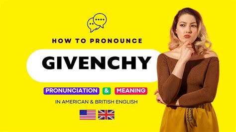 how pronounce givenchy|givenchy pronunciation in american english.